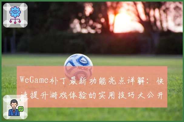WeGame补丁最新功能亮点详解：快速提升游戏体验的实用技巧大公开